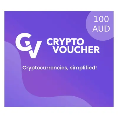 Crypto Voucher Bitcoin (BTC) 100 AUD Key