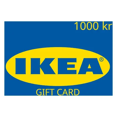 IKEA 1000 kr Gift Card NO