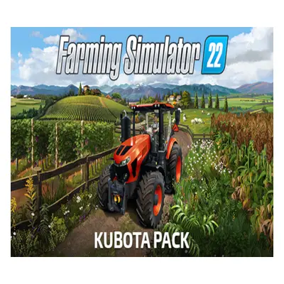 Farming Simulator 22 - Kubota Pack DLC Giants Software CD Key