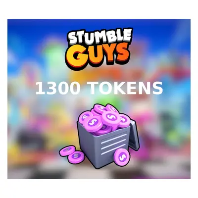 Stumble Guys - 1300 Tokens Reidos Voucher