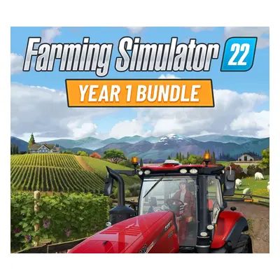 Farming Simulator 22 Year 1 Bundle Steam CD Key