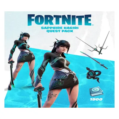 Fortnite - Sapphire Hagiri Quest Pack DLC AR XBOX One / Xbox Series X|S CD Key