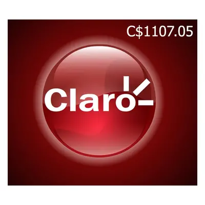 Claro C$1072.45 Mobile Top-up NI