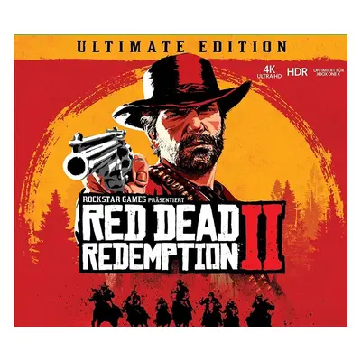 Red Dead Redemption 2 Ultimate Edition Epic Games Green Gift Redemption Code