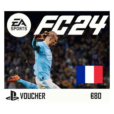 EA Sports FC 24 PlayStation Network Card €80 FR