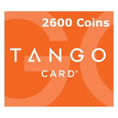 Tango 2600 Coins ($20) Gift Card