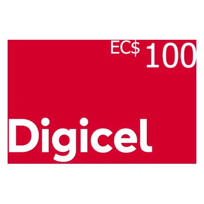 Digicel EC$100 Mobile Top-up VC