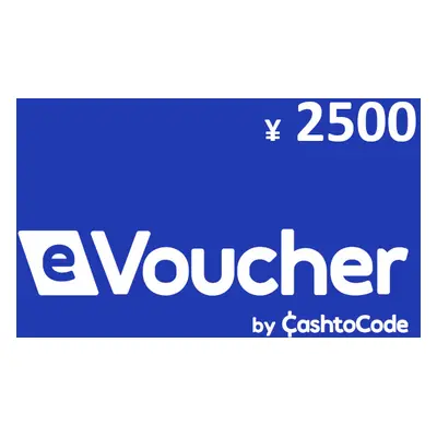 CashtoCode ¥2500 Gift Card JP