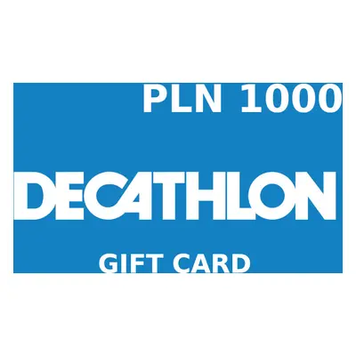 Decathlon 1000 PLN Gift Card PL