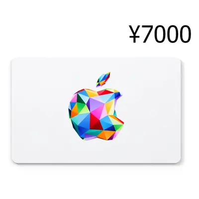 Apple ¥70000 Gift Card JP