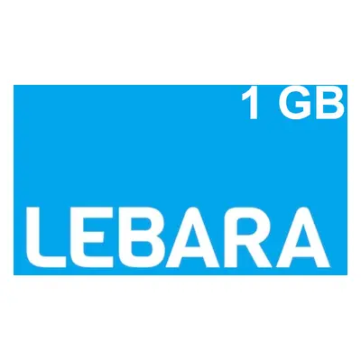 Lebara 1GB Data Gift Card NL