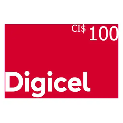 Digicel CI$100 Mobile Top-up KY