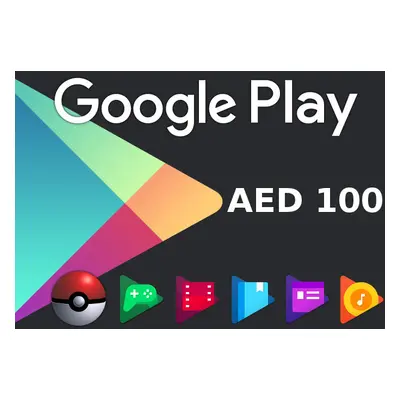 Google Play AED 100 AE Gift Card