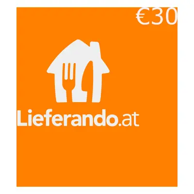 Lieferando €30 Voucher AT