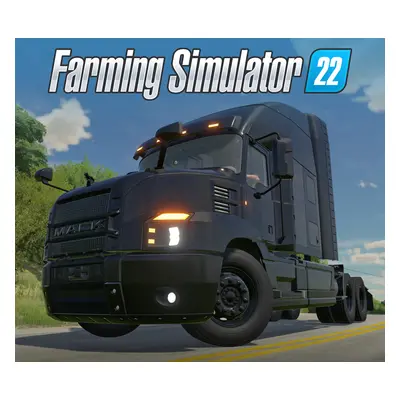 Farming Simulator 22 - Mack Trucks Black Anthem DLC Steam CD Key