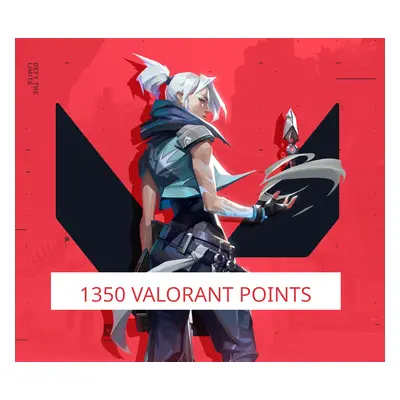 VALORANT - 1350 Valorant Points Gift Card ID