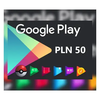 Google Play PLN 50 PL Gift Card