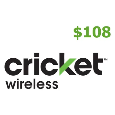 Cricket $108 Mobile Top-up US