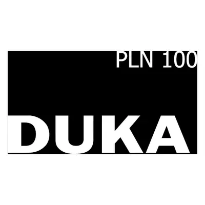 Duka 100 PLN Gift Card PL