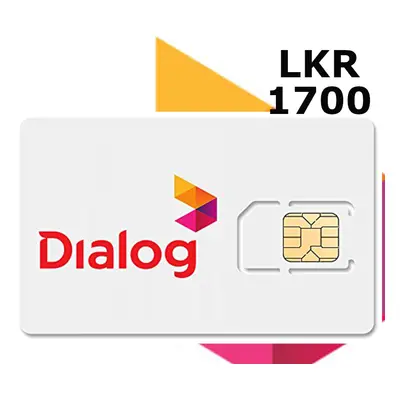 Dialog 1700 LKR Mobile Top-up LK