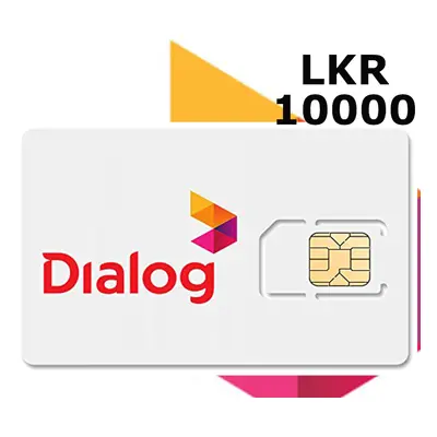 Dialog 10000 LKR Mobile Top-up LK