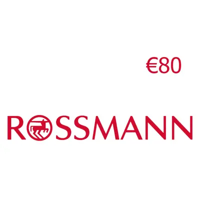 Rossmann €80 Gift Card DE