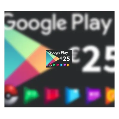 Google Play €25 DE Gift Card