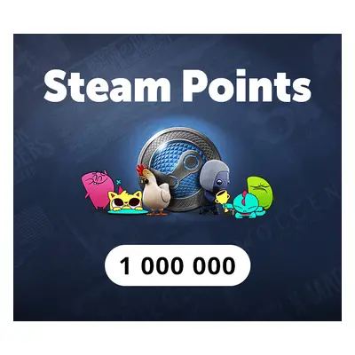 1.000.000 Steam Points Manual Delivery