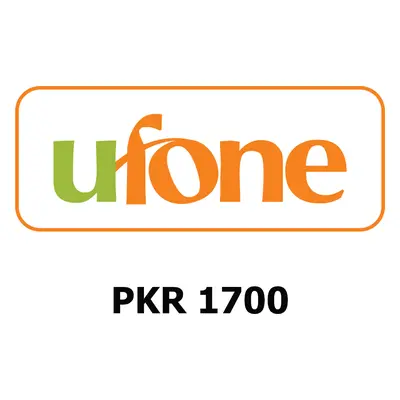 Ufone 1700 PKR Mobile Top-up PK