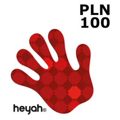 Heyah 100 PLN Mobile Top-up PL