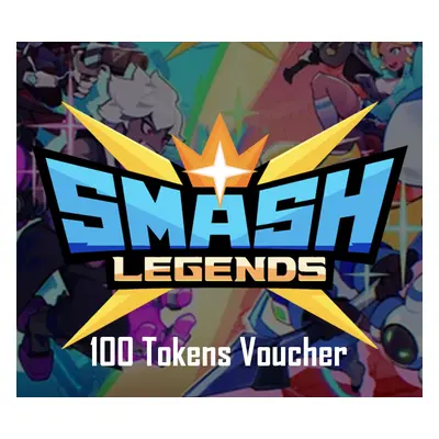 SMASH LEGENDS - 100 Gems Reidos Voucher