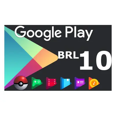 Google Play 10 BRL BR Gift Card