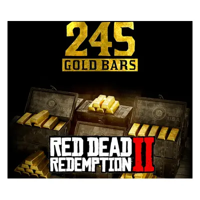 Red Dead Redemption 2 Online - 245 Gold Bars XBOX One CD Key