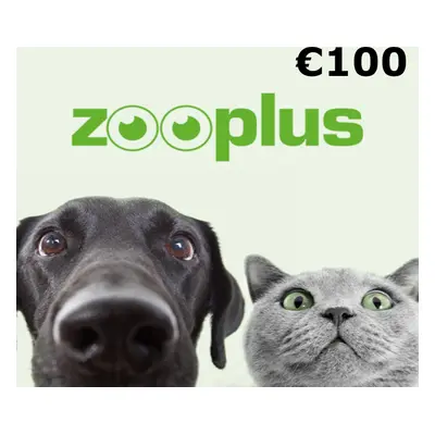 Zooplus €100 Gift Card DE