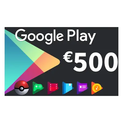 Google Play €500 DE Gift Card