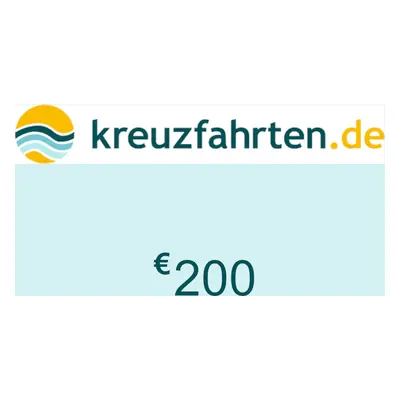 kreuzfahrten.de €200 Gift Card AT