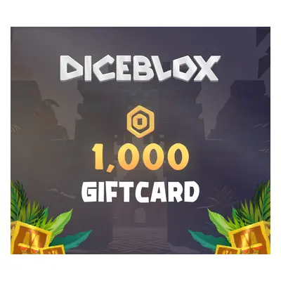 Diceblox 1.000 Balance Gift Card