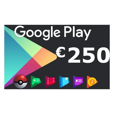 Google Play €250 IT Gift Card