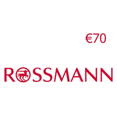 Rossmann €70 Gift Card DE