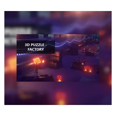 3D PUZZLE - Factory Steam CD Key