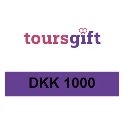 ToursGift 1000 DKK Gift Card DK