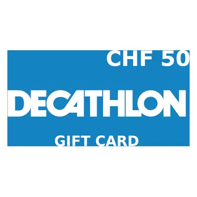 Decathlon 50 CHF Gift Card CH