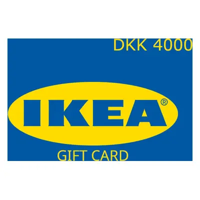 IKEA 4000 DKK Gift Card DK