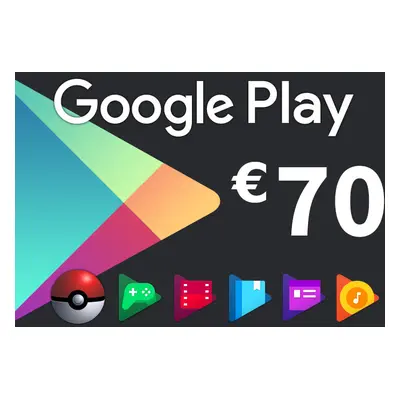 Google Play €70 DE Gift Card