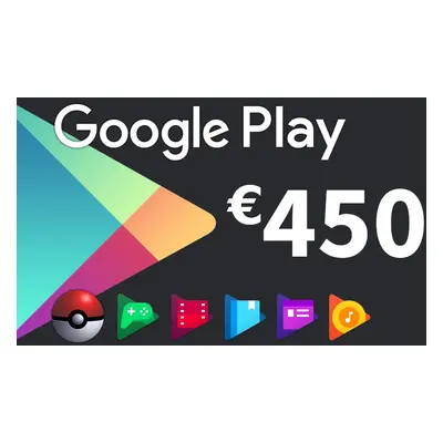 Google Play €450 DE Gift Card