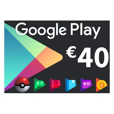 Google Play €40 EU Gift Card