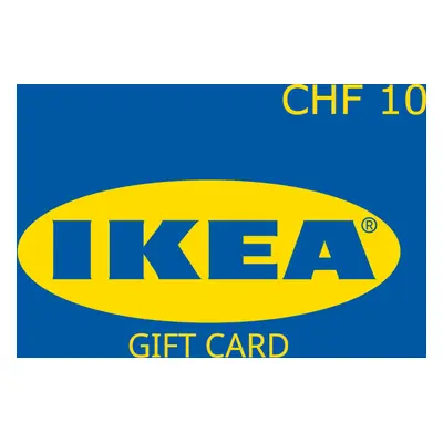 IKEA 10 CHF Gift Card CH