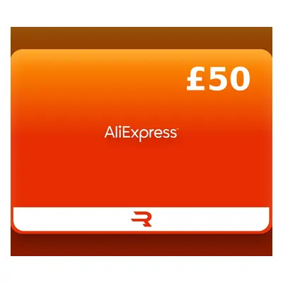 Rewarble AliExpress GBP 50 Gift Card