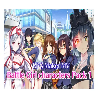 RPG Maker MV - Battle Girl characters Pack 1 DLC EU Steam CD Key