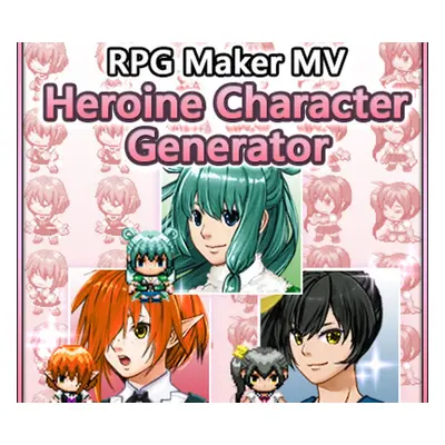 RPG Maker MV - Heroine Character Generator DLC EU Steam CD Key